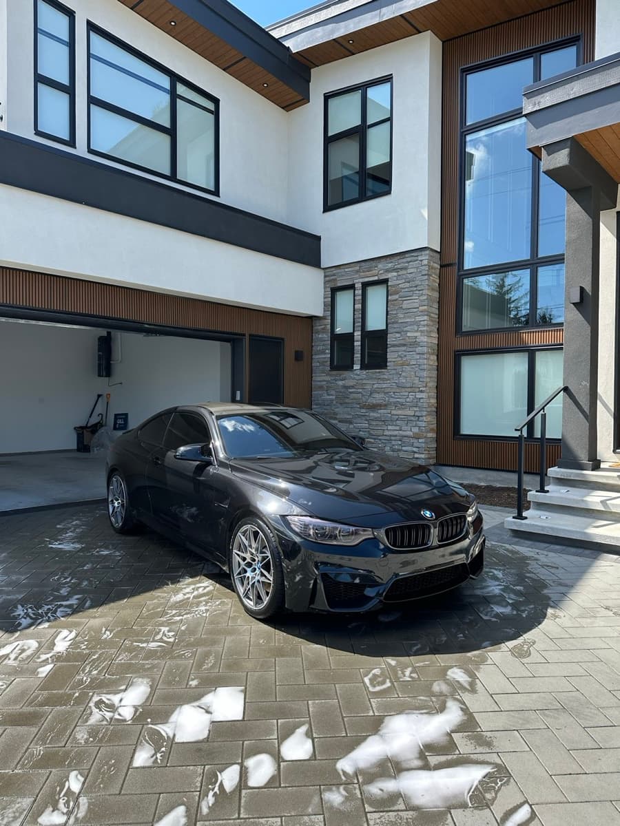 BMW M4 detailed by Gunn Cleaning Service