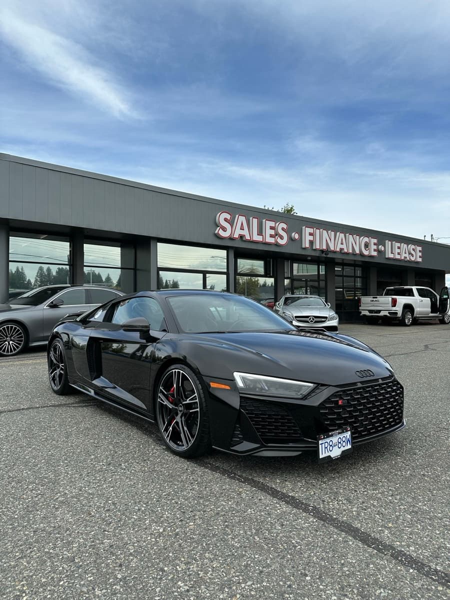 Audi R8 detailed by Gunn Cleaning Service